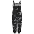 thumbnail image 3 of Combinaison Élégante pour Filles, Tenue de Jeu Imprimée, Tissu Extensible Doux, Tenue Décontractée Confortable pour Tout-Petits, 3 of 3