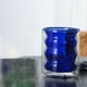 thumbnail image 3 of Taza de vidrio de doble capa resistente al calor, ideal para café, bebidas y otros artículos de oficina o restaurante. Azul, 3 of 6