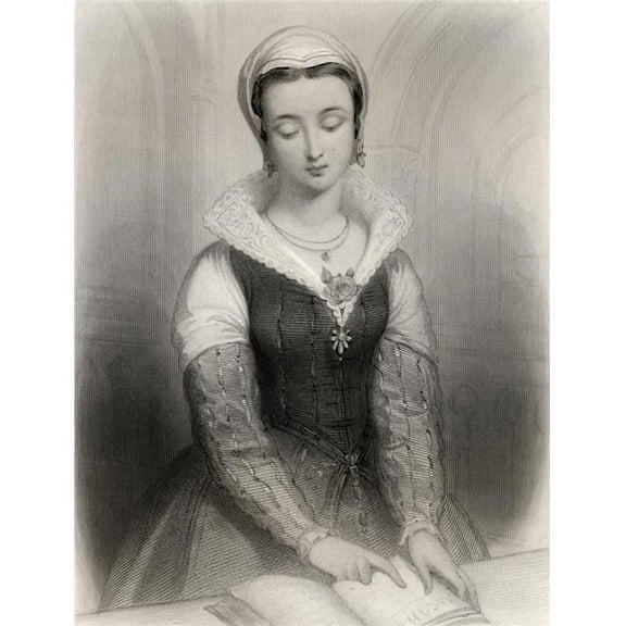 Lady Jane Grey Aka Lady Jane Dudley 1537-1554 Titular Queen of England Poster Print
