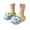 Blue-2, variant on Kid's Garden Clogs Cute Cartoon Bear Sandals For Girls Breathable Indoor Outdoor Slippers With Cute Brown Bear Pattern For And Summer