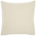 thumbnail image 2 of Nourison Life Styles Quilted Chevron Ivory Throw Pillow - 18" x 18", 2 of 5