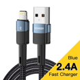 thumbnail image 1 of Cable USB Essager para iPhone 14 13 12 11 Pro Xs Max X Xr 8 7 6 cargador de línea de datos de carga rápida para iPad Cable de teléfono móvil Tan Jianjun  unisex, 1 of 2