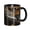 Black, variant on Marble Pattern Black Gold Coffee Mug Fun Custom Ceramic Mugs 11oz Black