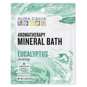 Aura Cacia - Mineral Baths, Eucalyptus Harvest 2.5 oz