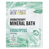 Aura Cacia Aromatherapy Mineral Bath, Clearing Eucalyptus, 2.5 ounce packet (Pack of 3)