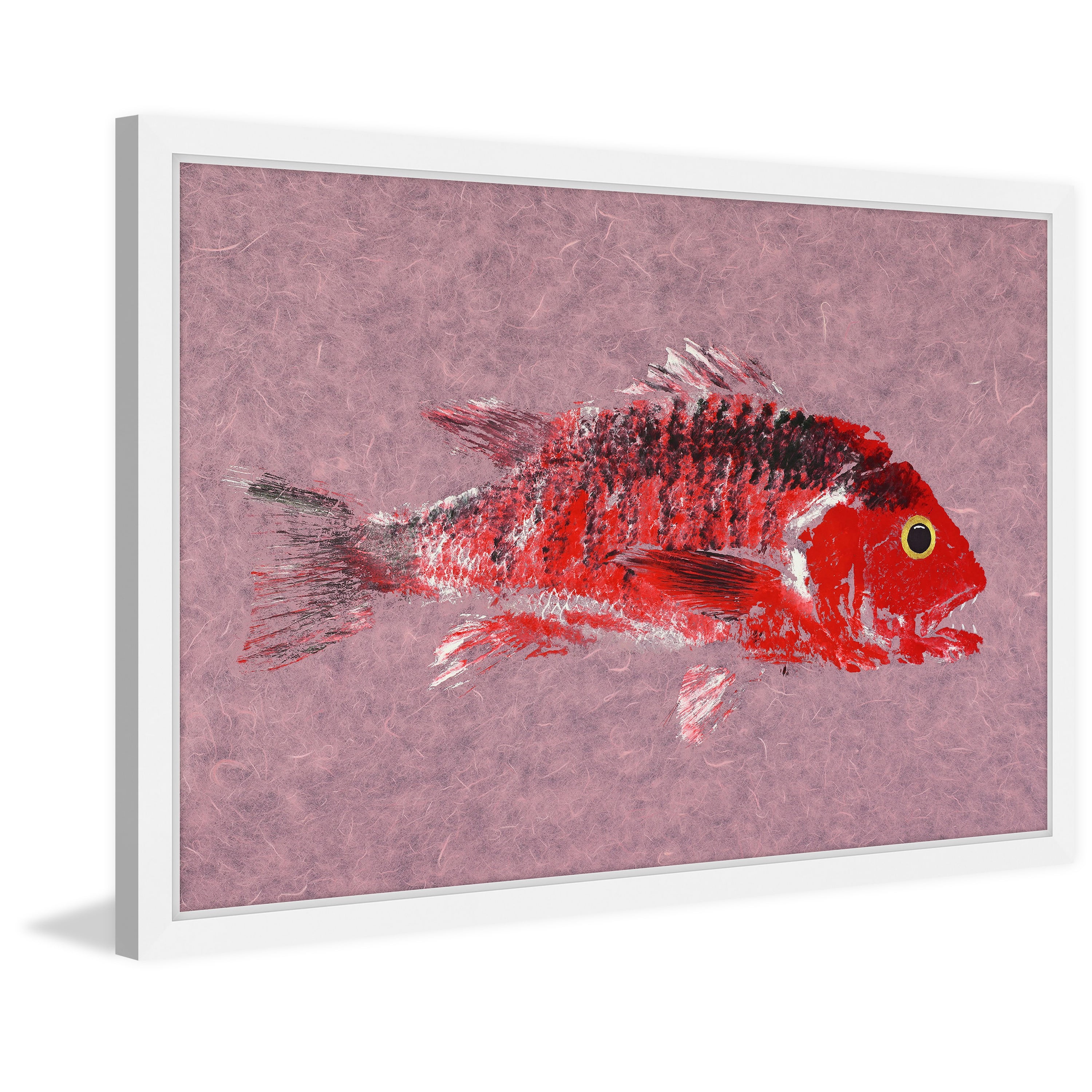 Marmont Hill "Snapper" by Warren Sellers Framed Painting Print
