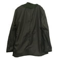 thumbnail image 7 of Stand Collar Long Sleeve Mens Trench Coat (L, Black), 7 of 7