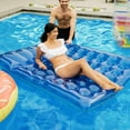 thumbnail image 6 of Greenco Giant Inflatable Double Mattress Pool Lounger Float 78 Inches- Blue, 6 of 6