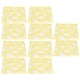 thumbnail image 5 of Paquete de 10 toallas de microfibra con estampado reactivo, súper absorbentes para la cocina, con motivos festivos de frutas, 40 x 40 cm, 5 of 8