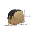 thumbnail image 2 of WRITWAA Lot de 2 Pochette Compacte en Nylon Kaki Portable pour Magasinage, 2 of 8