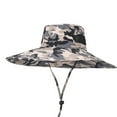 thumbnail image 2 of Sun Hats for Men Women Boonie Hat Upf 51+ Bucket Hat Wide Brim Uv Protection Fishing Hiking Safari Outdoor Hats Sun Hats, 2 of 3