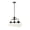 Oil Rubbed Bronze, variant on JONATHAN Y Avery 37.5" 3-Light Industrial Farmhouse Rustic Iron/Glass Linear LED Pendant, Oil Rubbed Bronze/Clear