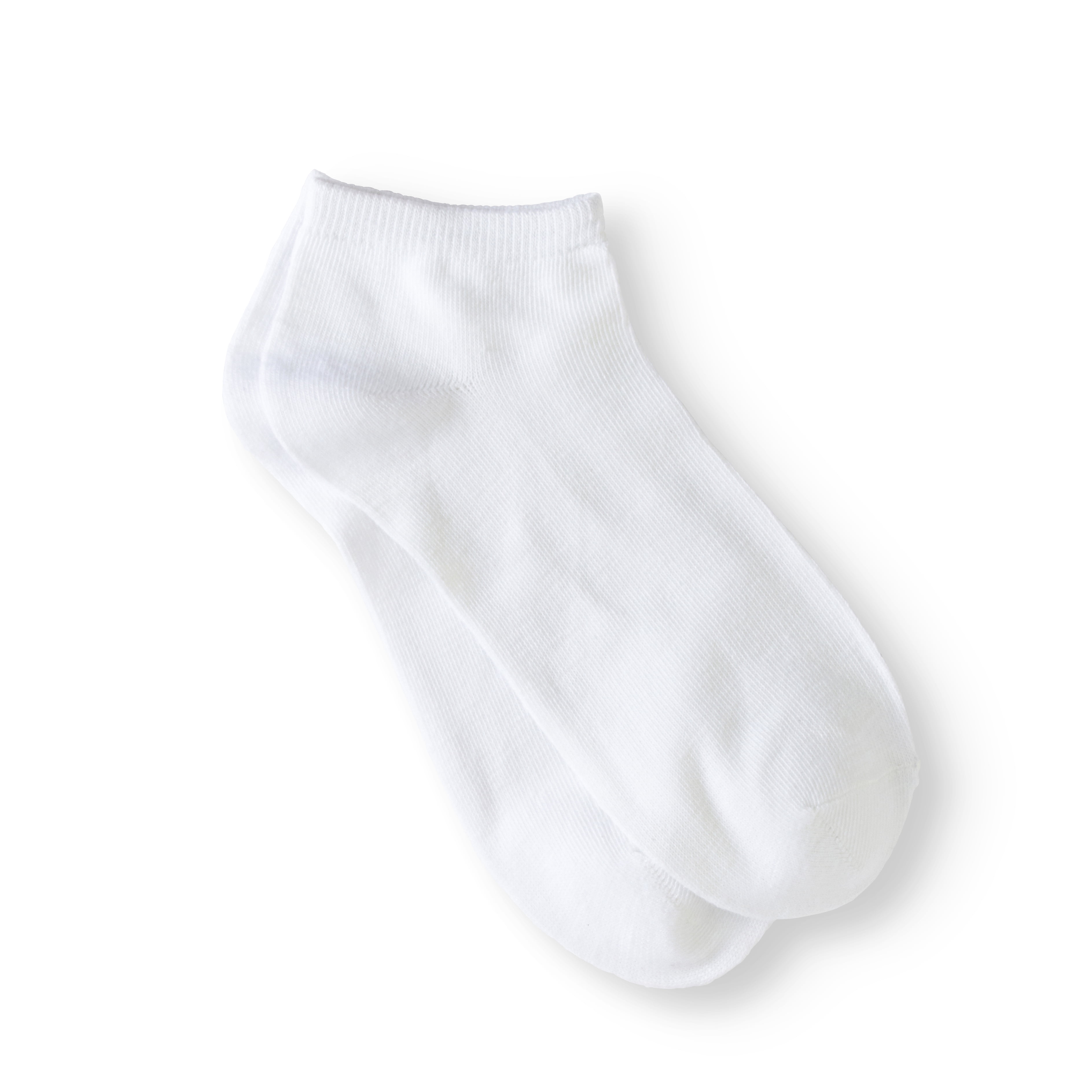 Nobo 10-Pack Solid Combo Sock White 4-10 - Walmart.com