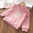 thumbnail image 2 of CUZIBR Cute Birthday Shirt For Toddler Baby Boy Girl Crewneck Sweatshirt Letter Print Long Sleeve Pullover Tops Fall Clothes Fashionable Dailywear For Child, 2 of 7