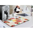 thumbnail image 6 of Xidingyue Flower Print Kitchen Mat, Absorbent 2 Count, 6 of 7