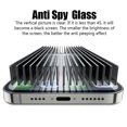 12PCS AntiSpy Glass for iPhone 15 14 13 12 11 Pro Max Mini X XS XR 7
