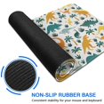 thumbnail image 6 of Long Mouse Pads for Desk,Colorful Dinosaurs Palm Trees Pattern Desk Mats on Top Of Desks, Desk Mouse Pad Extra Large with 3mm Non-Slip Base and Stitched Edge for Gaming,Office,Work,Home 47.3"x23.6", 6 of 6