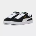 thumbnail image 1 of PU & MA Suede XL Black White Men Unisex LifeStyle Casual Shoes 395205-02, 1 of 6
