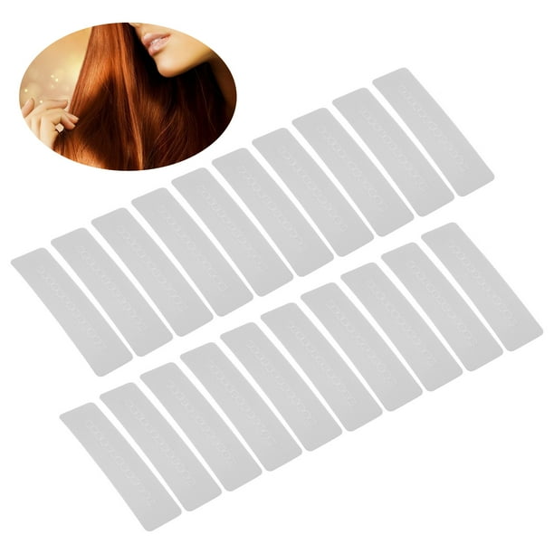 20pcs Hair Heat Insulation Board Thicken PVC Long Rectangle Hair Scalp Protector Guards for Hair Extension Walmart