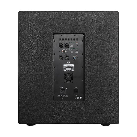 Pyle 3000 Watts Box Subwoofer Speaker - Active Powered 15” inch Woofer, Loud Bass, with DSP Digital Signal Processor for Home Theater System, Pro DJ Sound, Pole Mount Socket and Carrying Handles