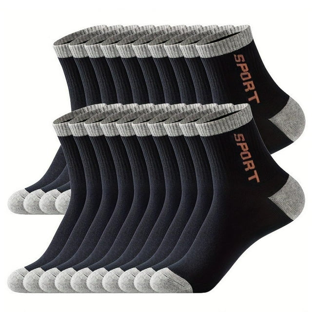 RKSTN Mens Socks Sweat-absorbing Breathable And Outdoor Socks For Sports Soft Breathable Mens Socks