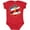 Red, variant on Inktastic Ems Boys or Girls Baby Bodysuit