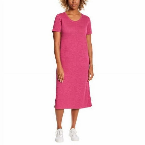Jessica Simpson Ladies' Midi Dress, Raspberry Large