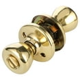 thumbnail image 4 of Kwikset 242 Tylo Keyed Entry Knob And Sgl Cyl Deadbolt Project Pack in PB, 4 of 8