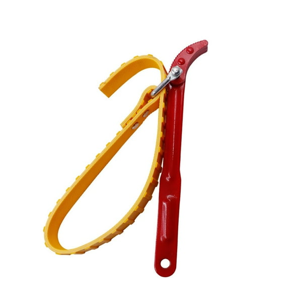 8Inch Belt Wrench Puller Strap Spannerchain Oil Filter Spanner Pipeline Wrench