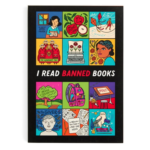 I Read Banned Books A5 Journal, (Hardcover)