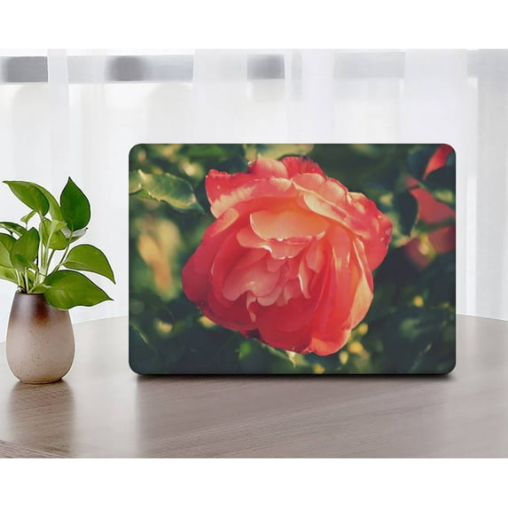 KSK KAISHEK Hard Shell Case Cover for Newest MacBook Pro 13" 2022 - 2016 A1706 A1708 A1989 A2159 A2251 A2289 A2338 M1, Flower 25