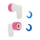 thumbnail image 3 of 2x 1/4 OD Hose 1/8 Male RO Water Elbow Check Valve Quick Coupling Fitting Reverse Osmosis System Plastic Pipe Connector, 3 of 5