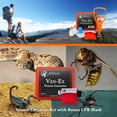 thumbnail image 4 of Ven-Ex Snake Bite Kit, Bee Sting Kit, Emergency First Aid Supplies, Venom Extractor Suction Pump, Bite and Sting First Aid for Hiking, Backpacking and Camping. Includes BONUS CPR face shield., 4 of 8