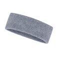 thumbnail image 5 of Sports Sweat Headband Moisture Wicking Athletic Hair Band Soft Knit Elastic Non Workout Headwear For Running Gym Fitness Yoga 2.0x7.1 Inches, 5 of 5