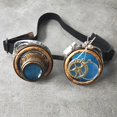 thumbnail image 4 of kurtrusly Lunettes de Mode Steampunk Accessoires pour Hommes Lunettes Colorées Punk, 4 of 9