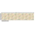 thumbnail image 2 of Floral Fabric by the Yard, Colorful Summer Flowers with Retro Effect Lively Garden in Blossom Themed Art, Decorative Upholstery Fabric for Chairs & Home Accents, Multicolor by Ambesonne, 2 of 4