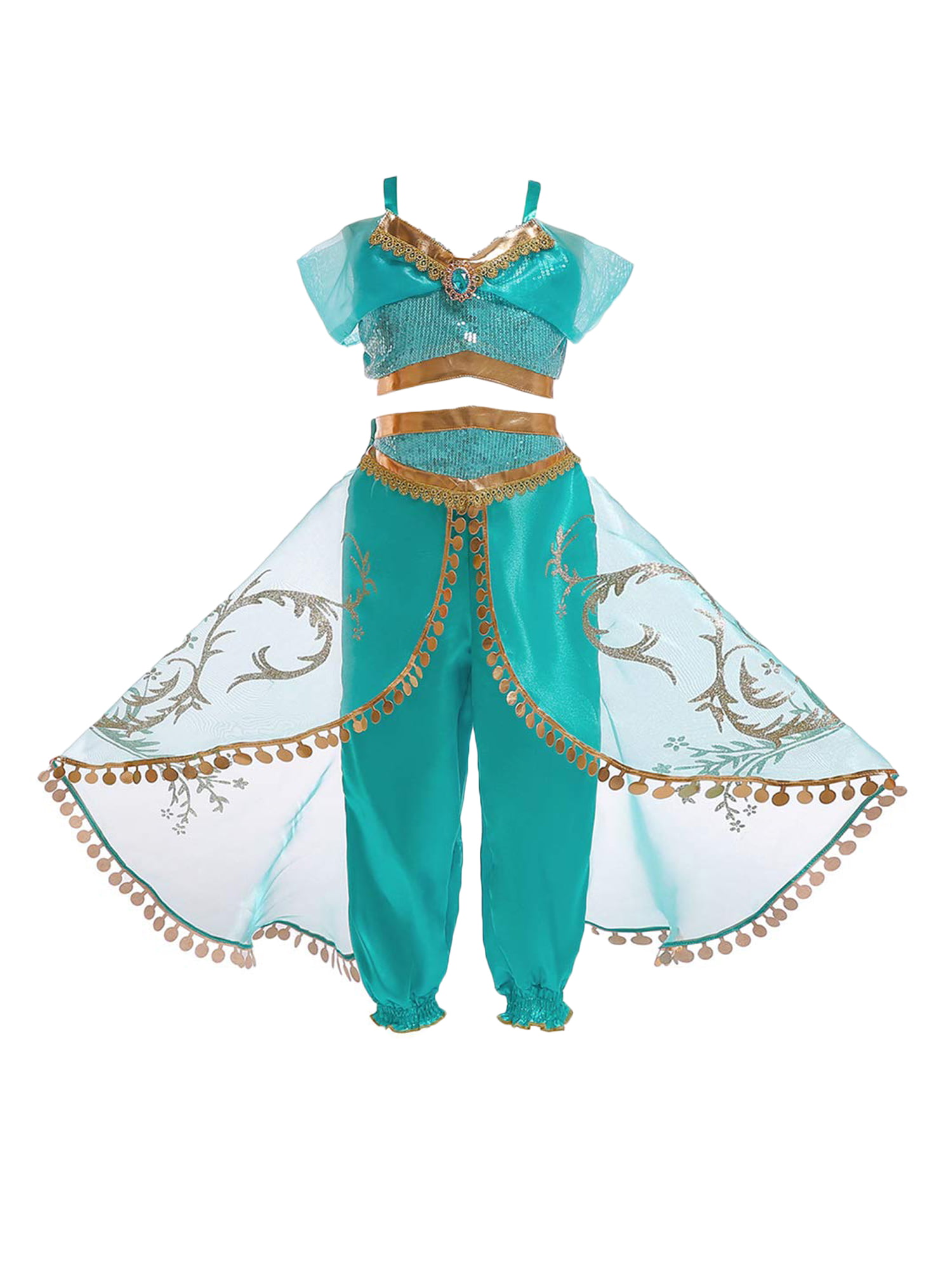Disguise Jasmine Classic Disney Princess Aladdin Costume One Color X Small 3T-4T 