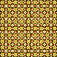 thumbnail image 1 of Ahgly Company Machine Washable Indoor Square Transitional Red Brown Area Rugs, 7' Square, 1 of 7