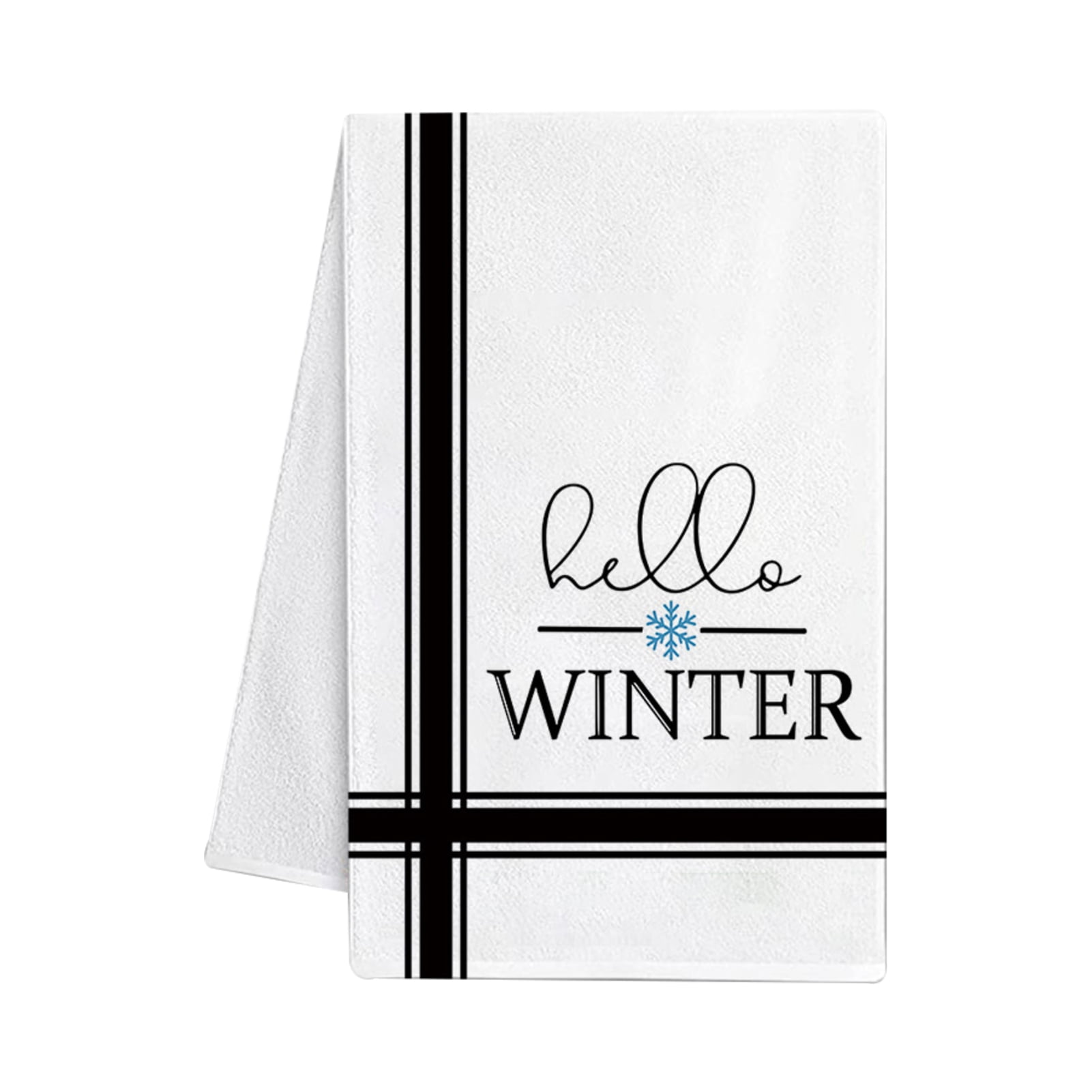 Winter Theme Funny Kitchen Towels – Do Take It Personally