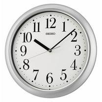 Seiko QXA787SLH Wall Clock, Silver-Tone