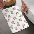 thumbnail image 2 of Pioneer Flower Floral Print Pattern Bathroom Rugs Mat, Non Slip Microfiber Bathroom Rug with Rubber Backing, Soft Mats for Bathroom Floor Tub Shower, 20"x32", 2 of 5
