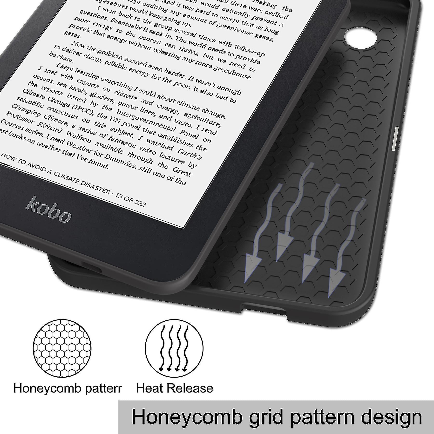 Coque Rabat Kwmobile Pour Liseuse Kobo Clara 2E, Protection Légère