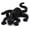 Black, variant on 3D Printed Hairless Cat Statue Sphinx Figurine Art Sculpture Home Office Decor