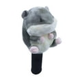thumbnail image 3 of DYNWAVECA Housse de Protection pour Golf - Douce, Mignonne, avec Design de Dessin Animé, Résistante aux Rayures, Accessoire Original, Idée Cadeau pour Golfeurs Conducteur Hamster, 3 of 8