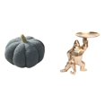 thumbnail image 1 of Cojín De Sofá De Peluche De Calabaza De Halloween Y Estatua De Resina, Escultura Decorativa, Bandeja, Adorno Para Dormitorio Y Sala De Estar., 1 of 8