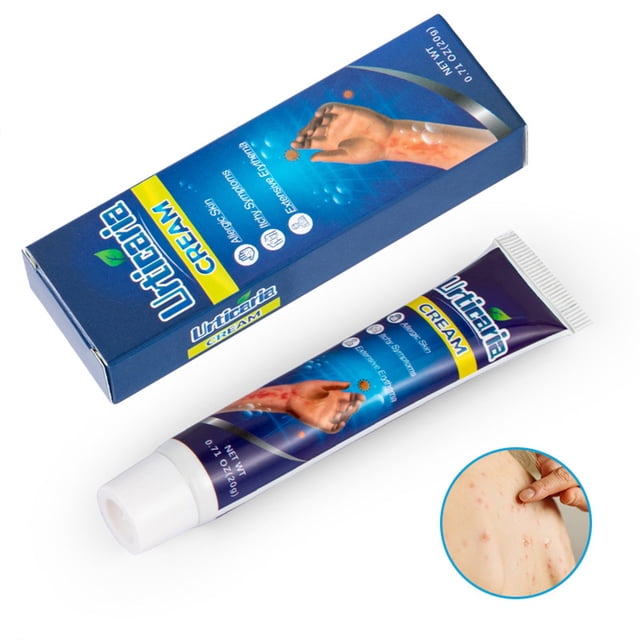 Crema antipruriginosa para urticaria 20 g Ungüento natural a base de hierbas contra la picazón