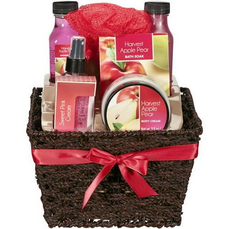 Walmart Harvest Apple Pear 7 Piece Bath