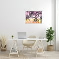 thumbnail image 2 of Stupell Industries Tropical Island Sunset Whimsical Palm Trees Silhouettes, 24 x 30, Designed by June Erica Vess, 2 of 6