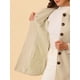 thumbnail image 5 of Abrigo de Invierno Allegra K Cuello de Piel Sintética Mujer Beige L, 5 of 6
