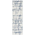 thumbnail image 3 of SAFAVIEH Martha Stewart Distressed Area Rug, Blue/Ivory, 4' x 6', 3 of 6